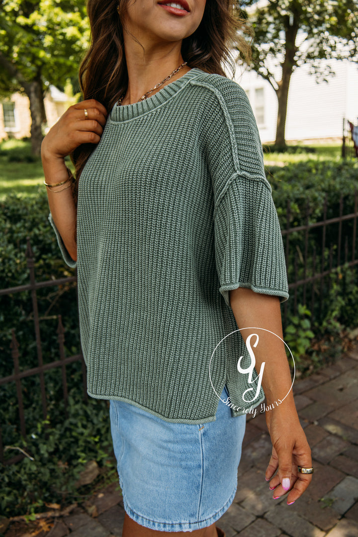 Monroe Sweater - Olive