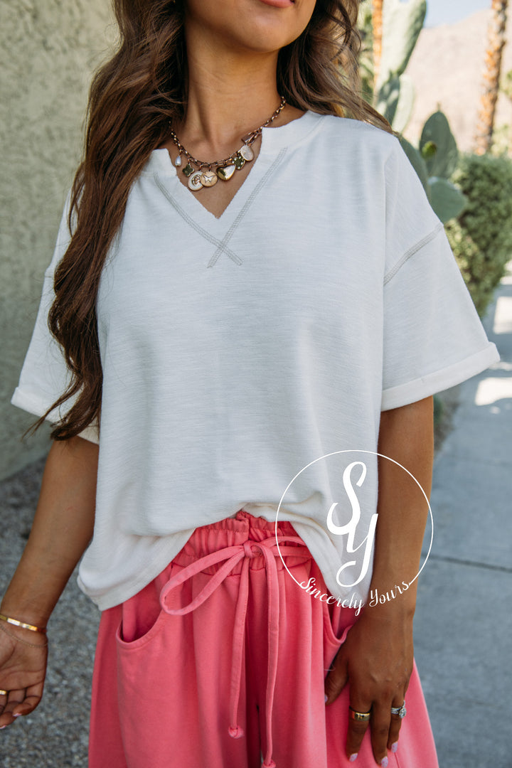 Fresh Feels Top - Ivory