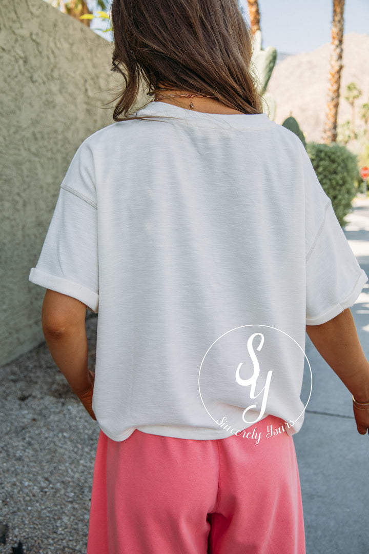 Fresh Feels Top - Ivory