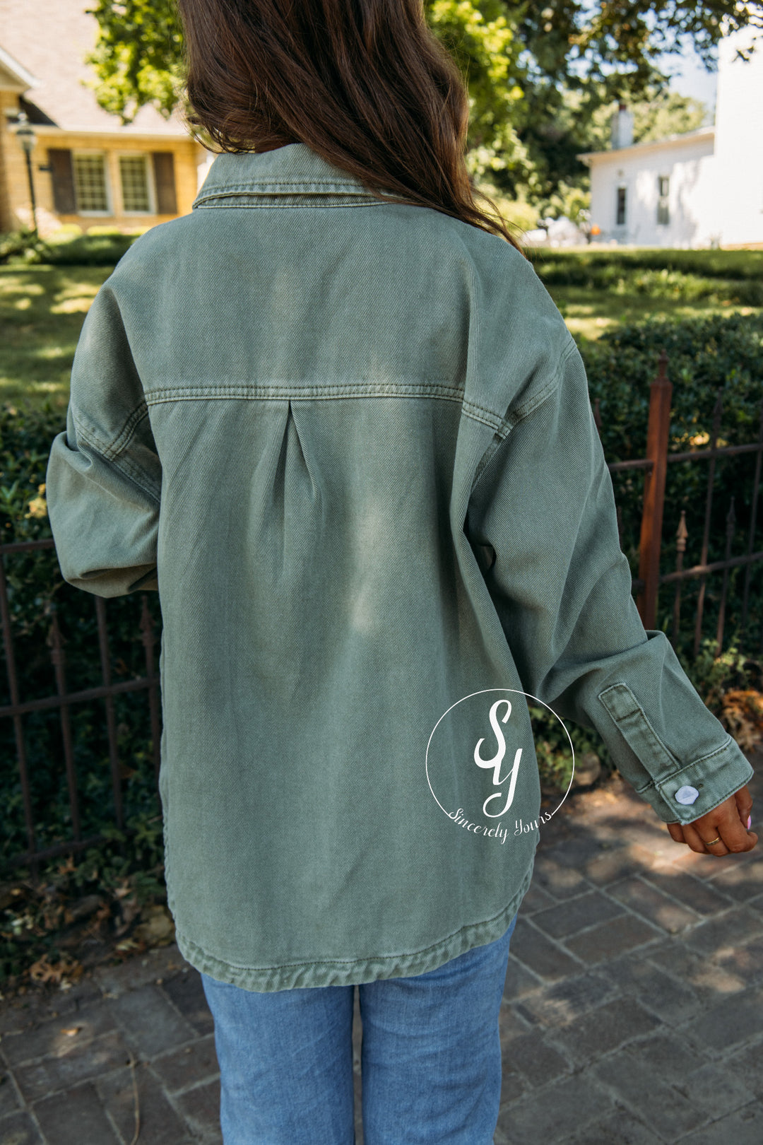 Dream Girl Jacket - Olive