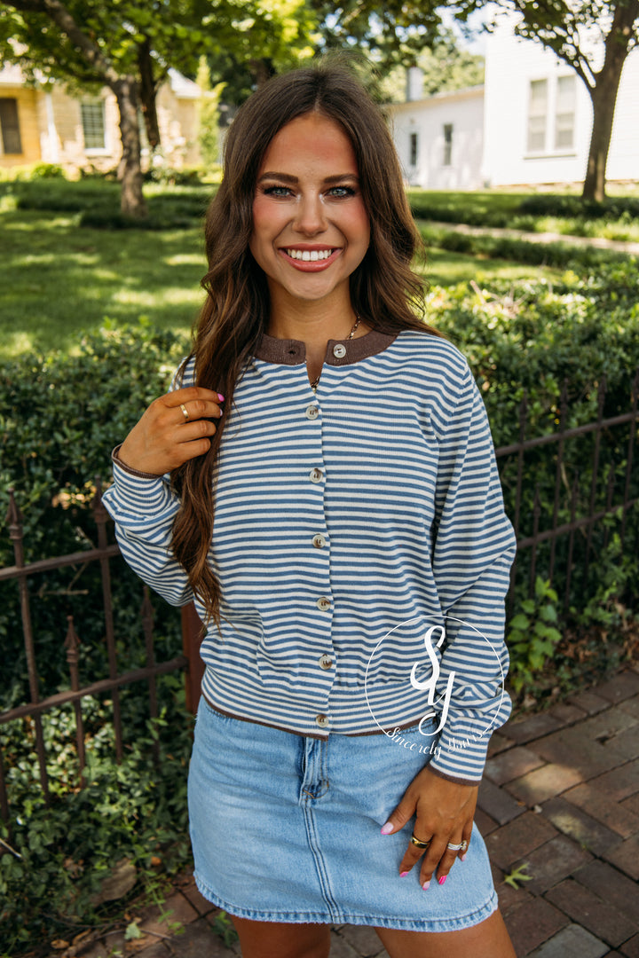 Better Together Sweater - Dusty Blue