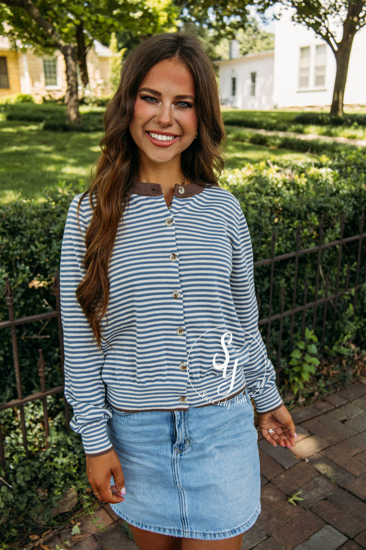 Better Together Sweater - Dusty Blue
