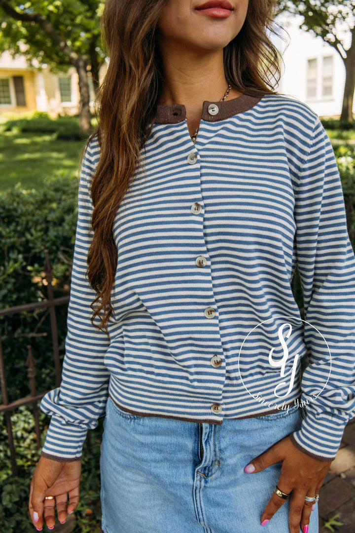 Better Together Sweater - Dusty Blue