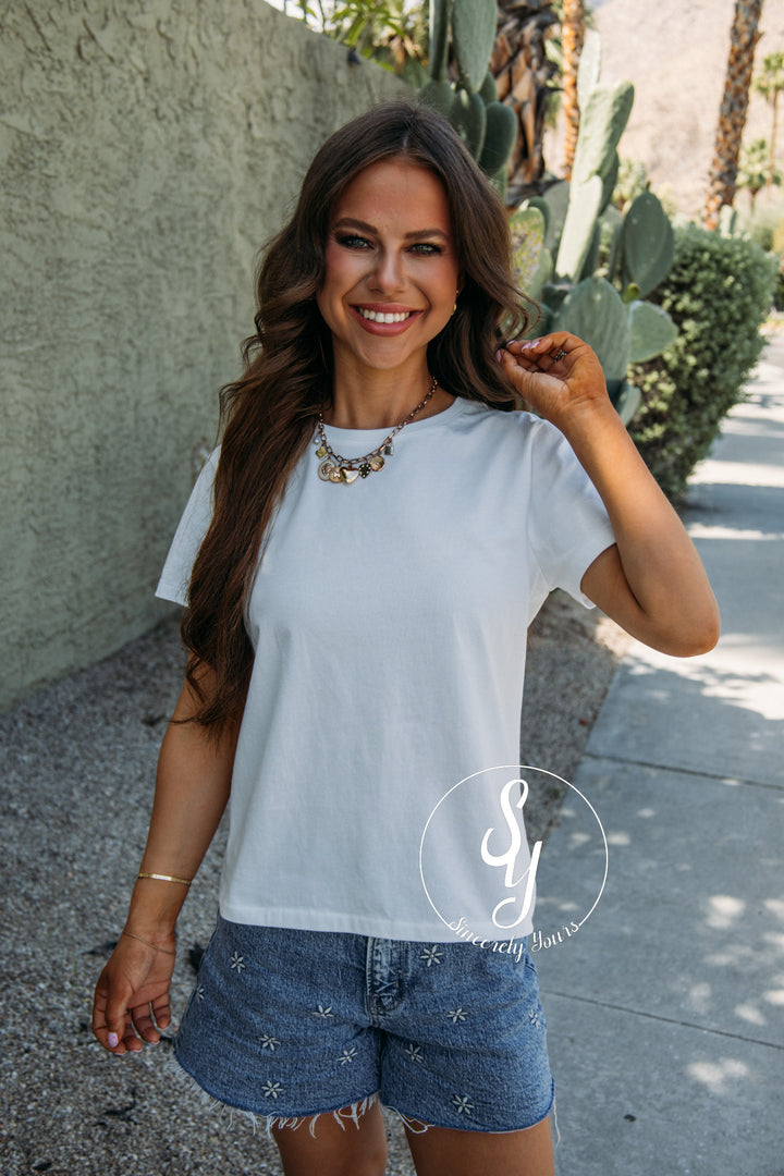Asher Tee - White