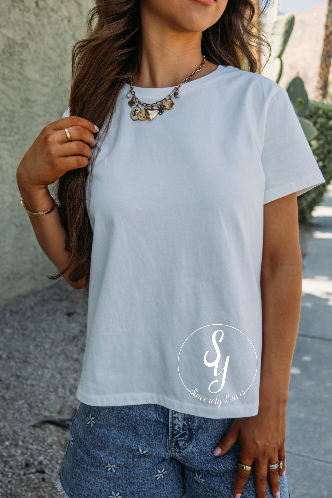 Asher Tee - White