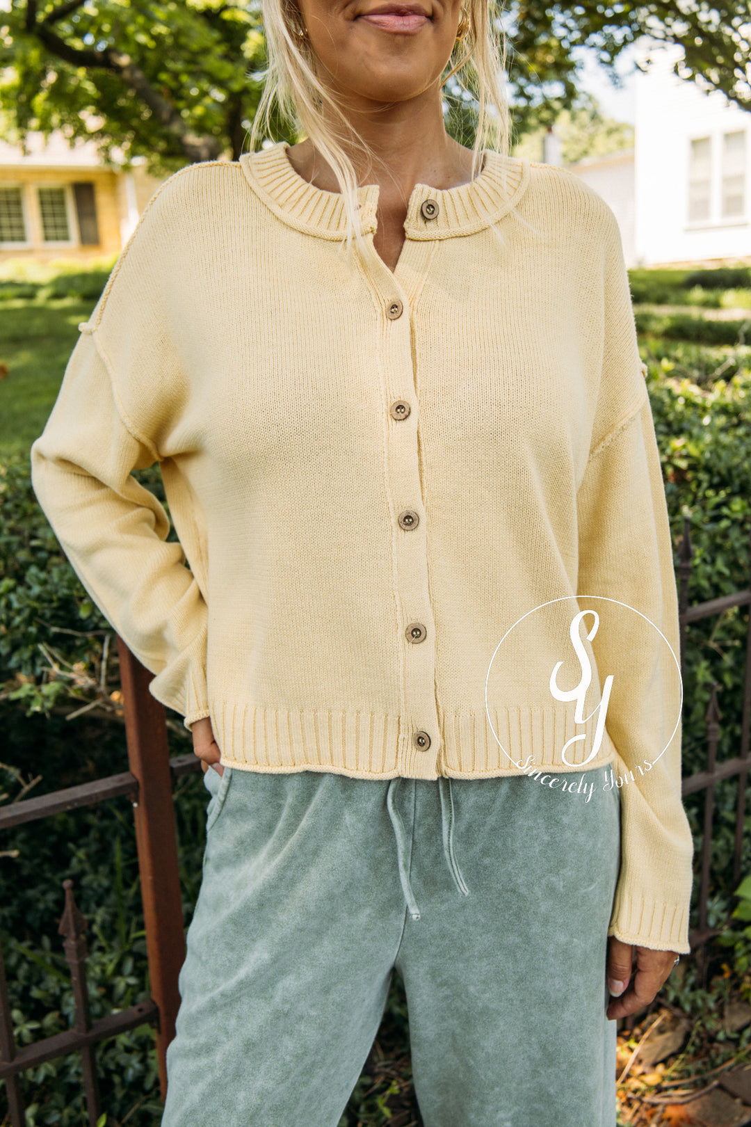 Full Of Warmth Sweater - Butter Yellow