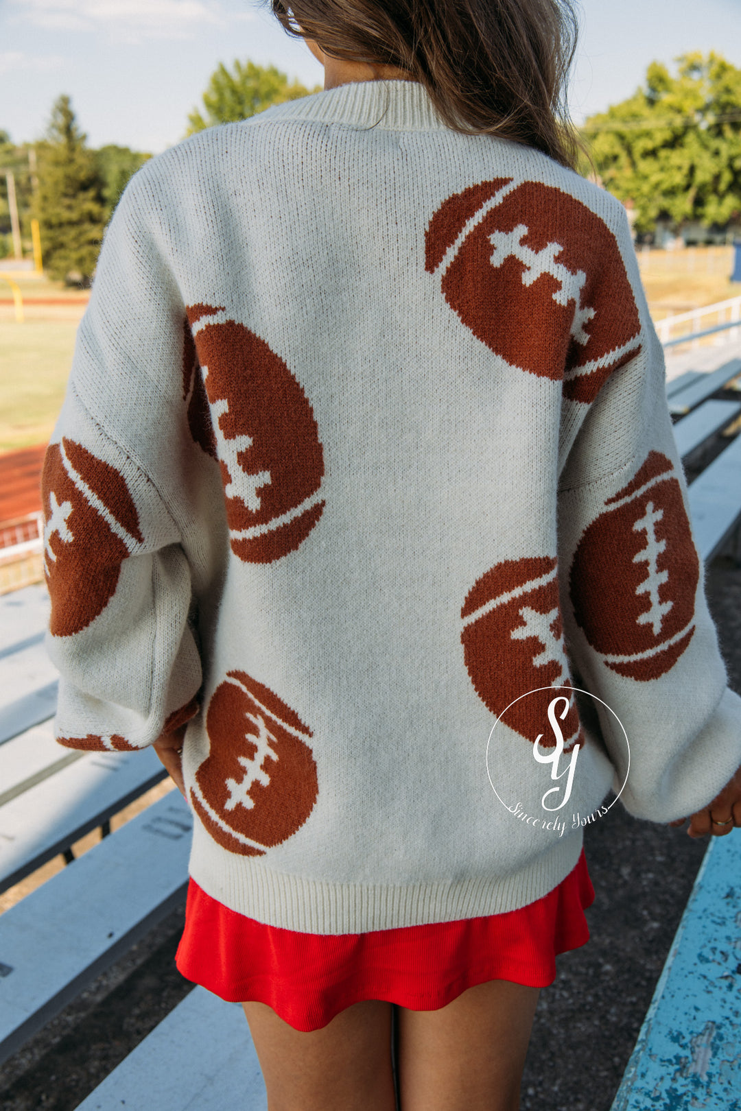Stadium Lights Cardigan - Ivory