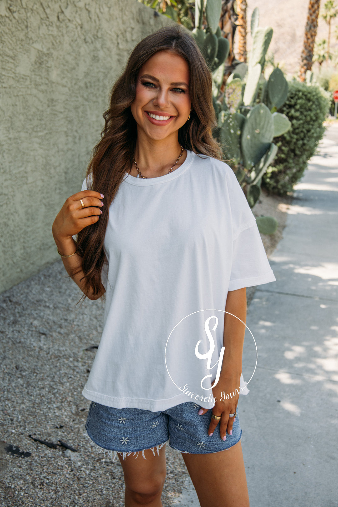 Vip Basic Top - White
