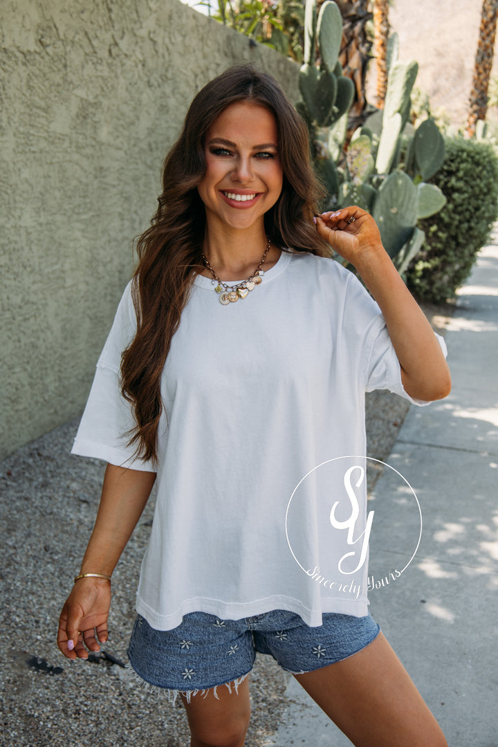 Vip Basic Top - White
