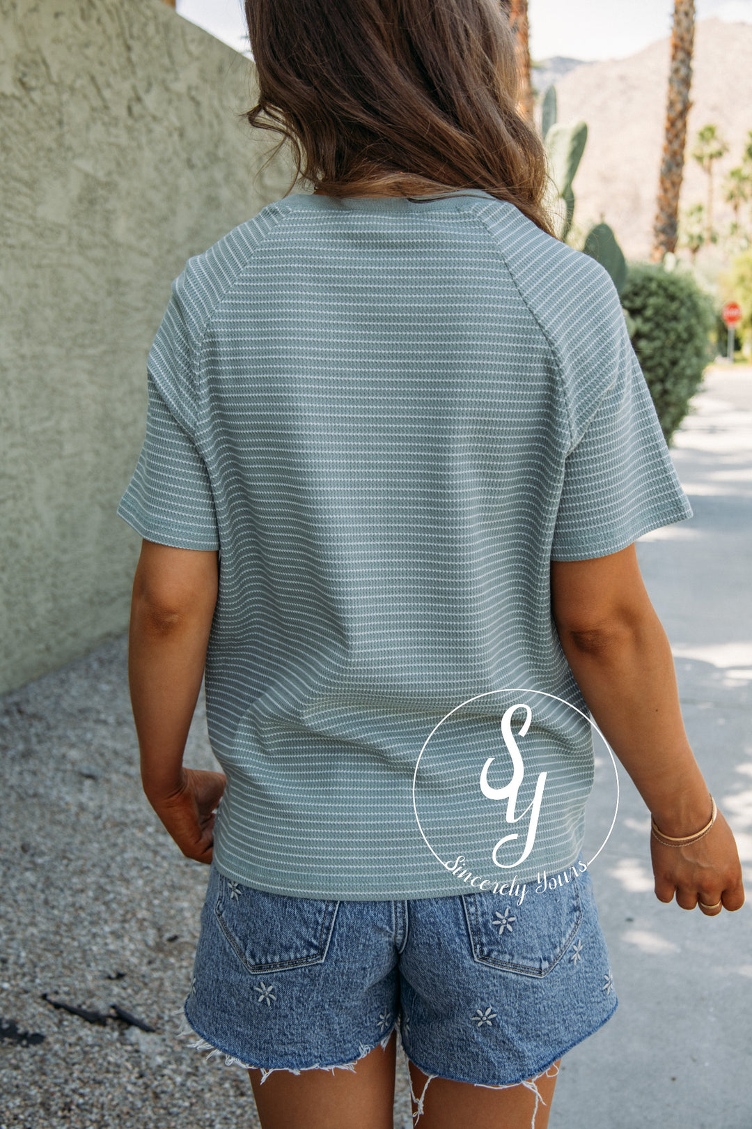 For The Chill Moment Top - Sage Green