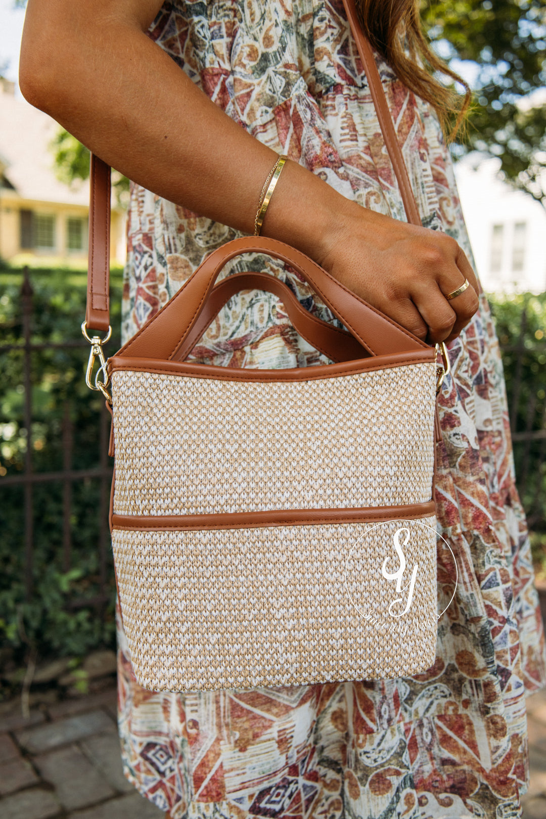 Audra Purse - Natural Brown
