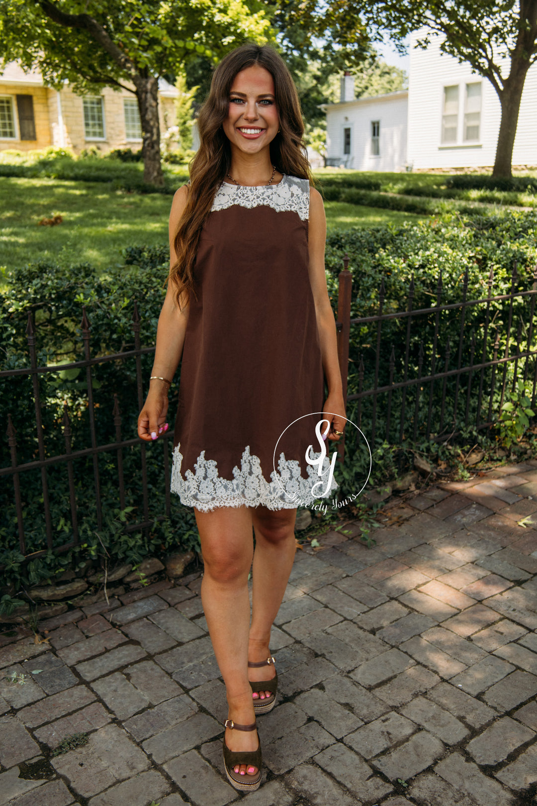 Meadow Muse Dress - Brown