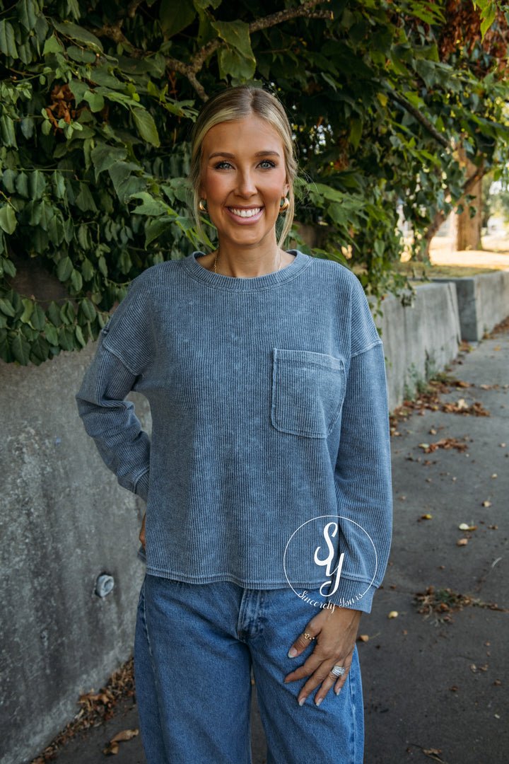 Callie Top - Denim