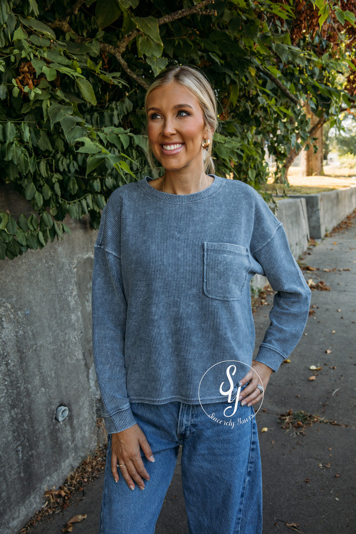 Callie Top - Denim
