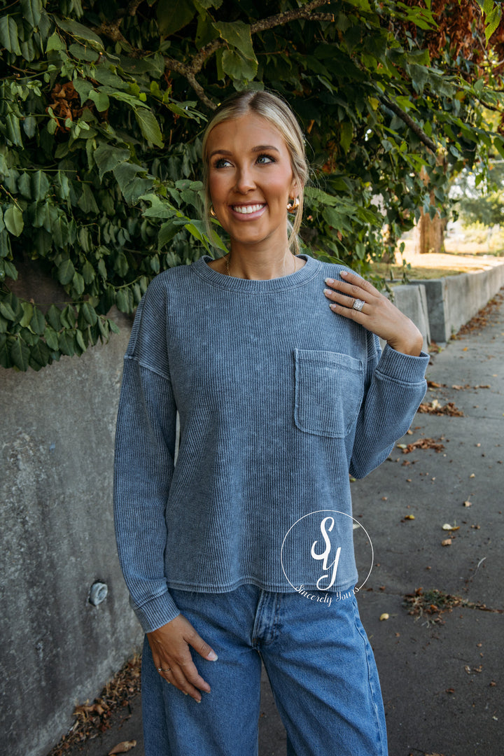 Callie Top - Denim