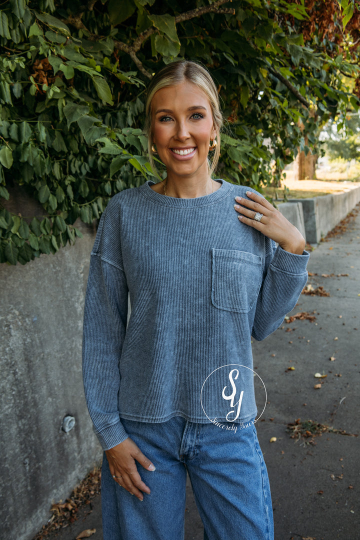 Callie Top - Denim