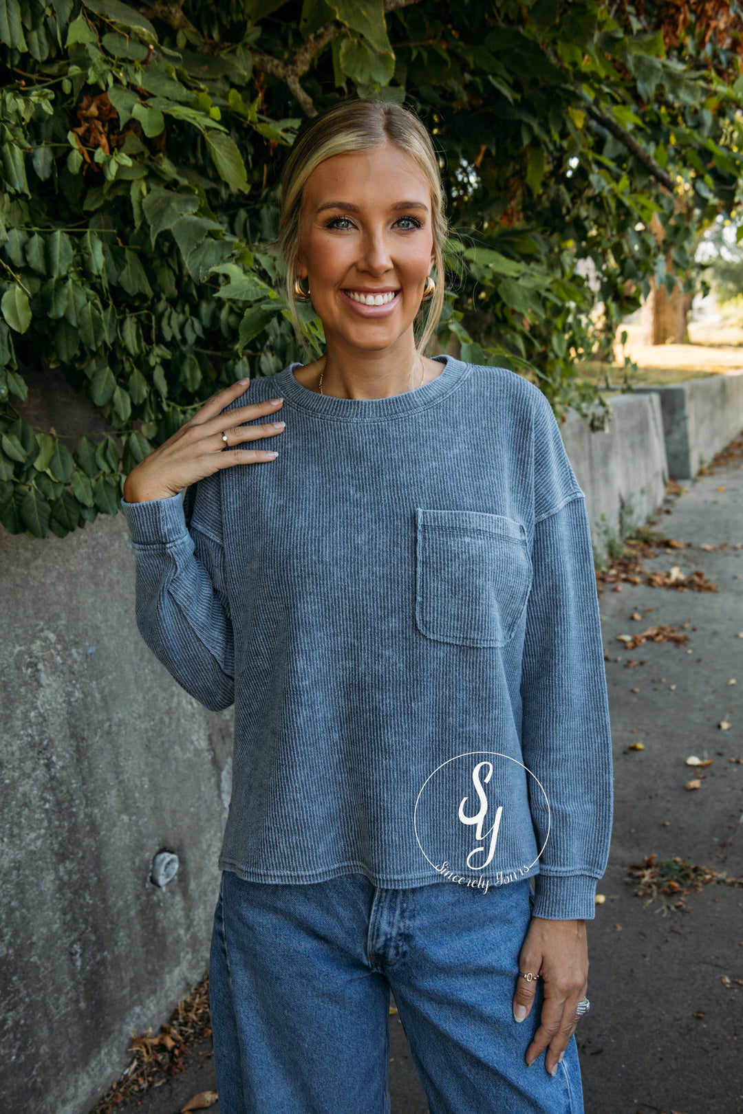 Callie Top - Denim
