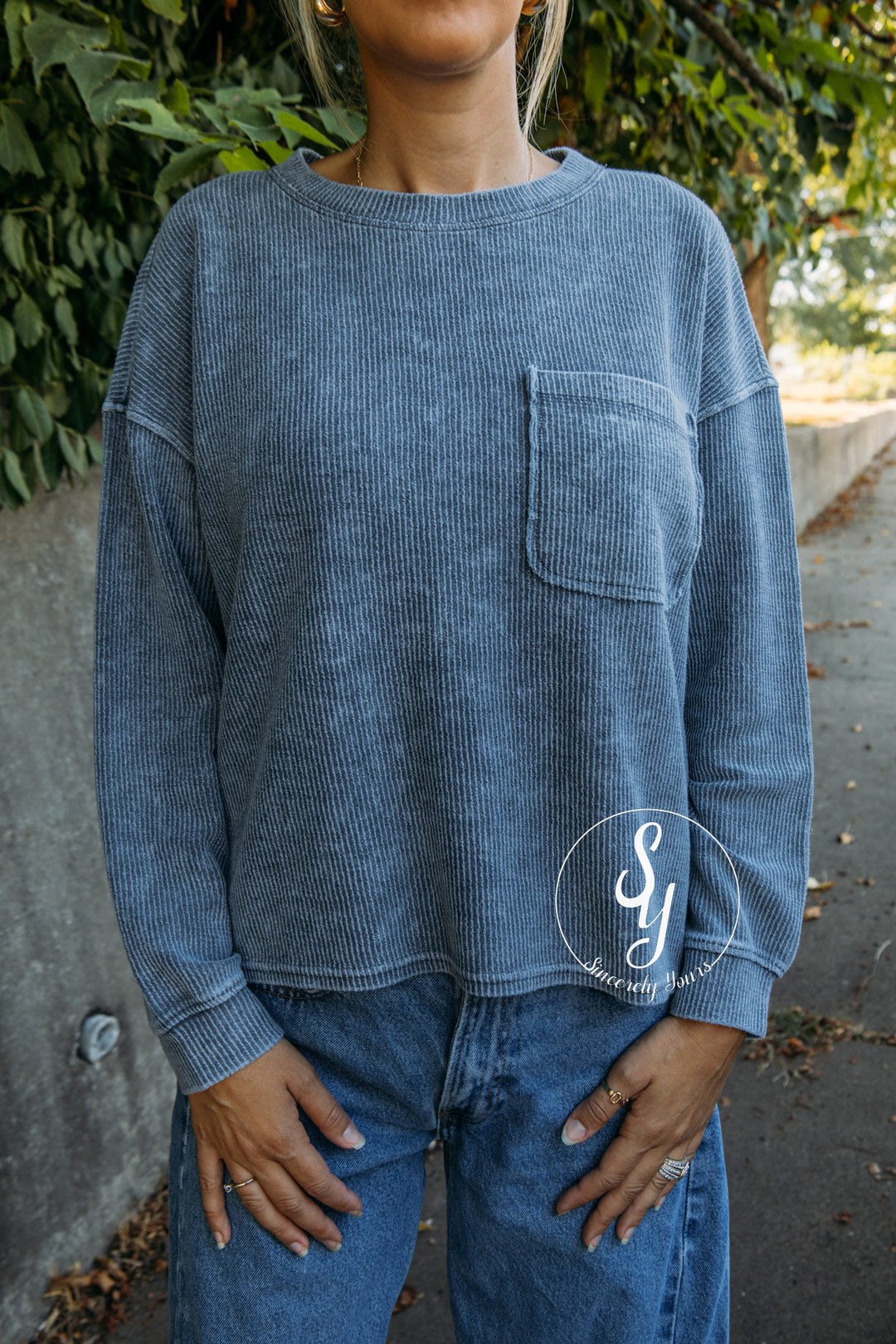 Callie Top - Denim