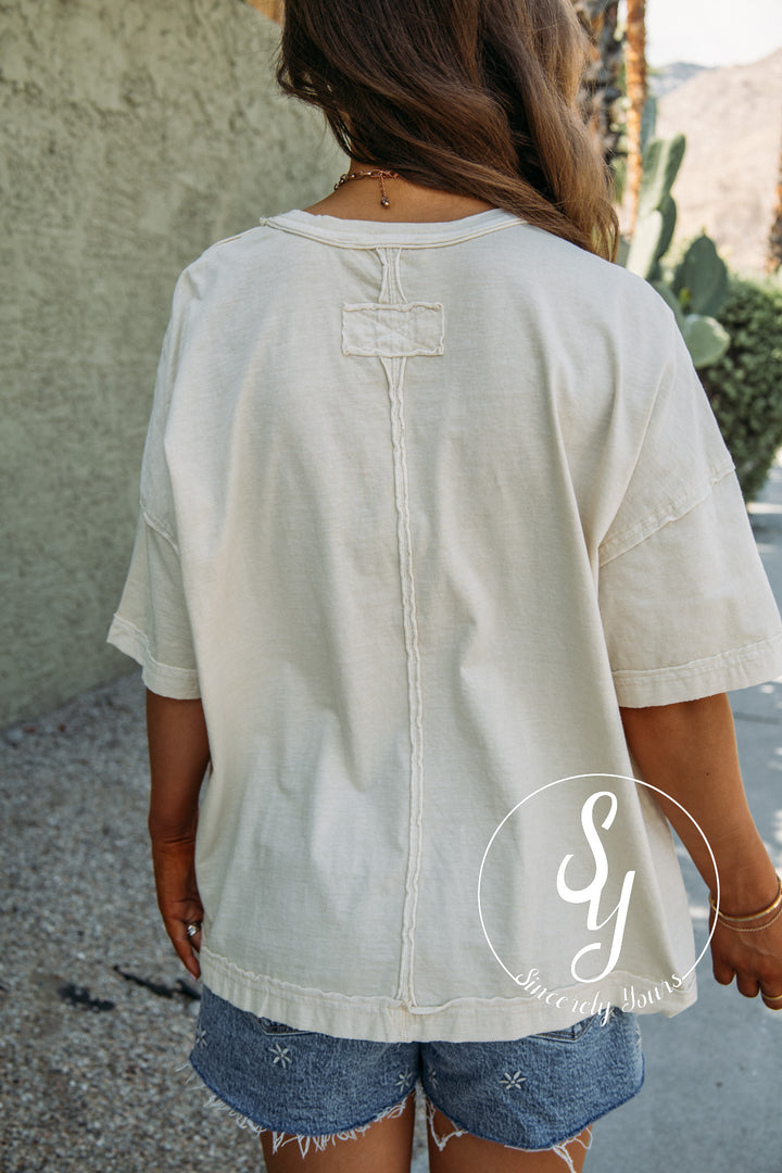 Vip Basic Top - Khaki