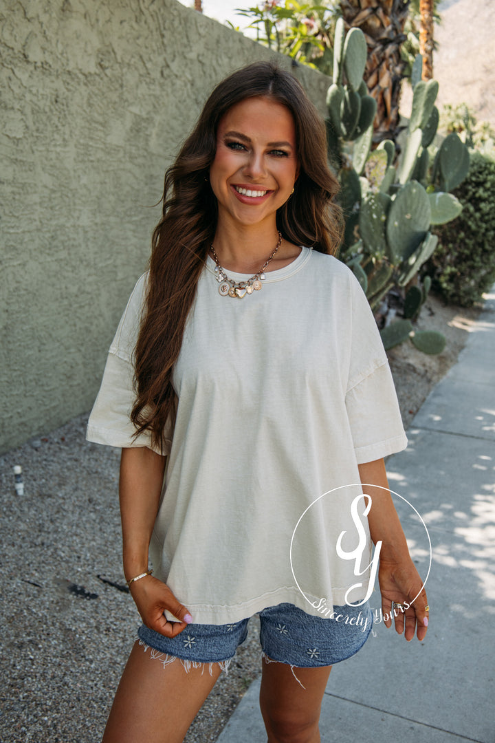 Vip Basic Top - Khaki