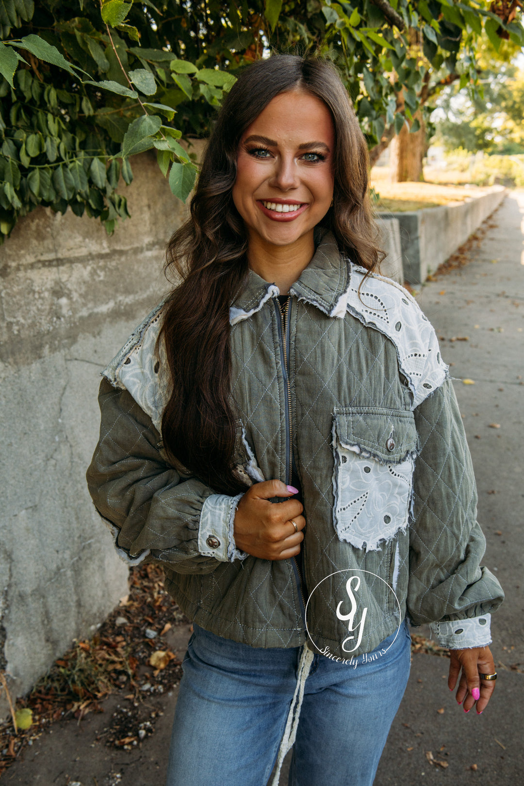 Wild Honey Jacket - Moss Charcoal