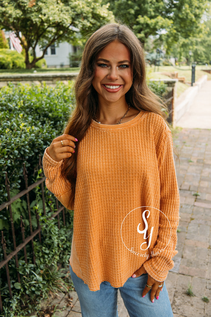 Whisper Cool Top - Tangerine