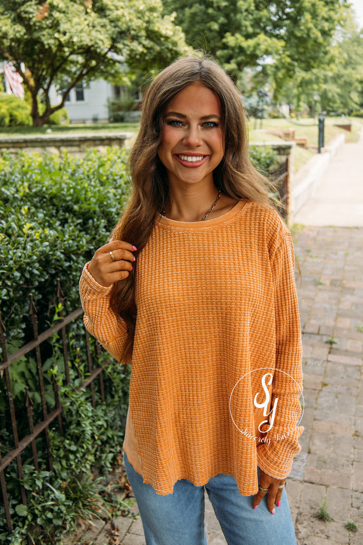 Whisper Cool Top - Tangerine