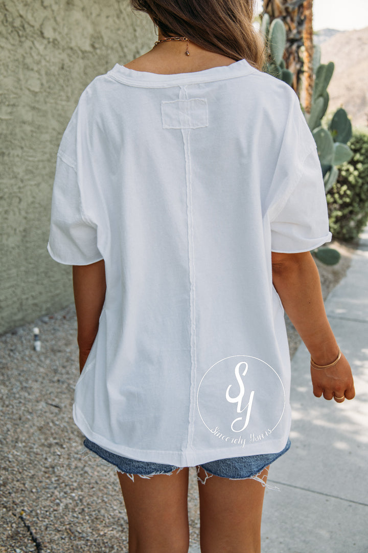 Easy Going Feels Top - White