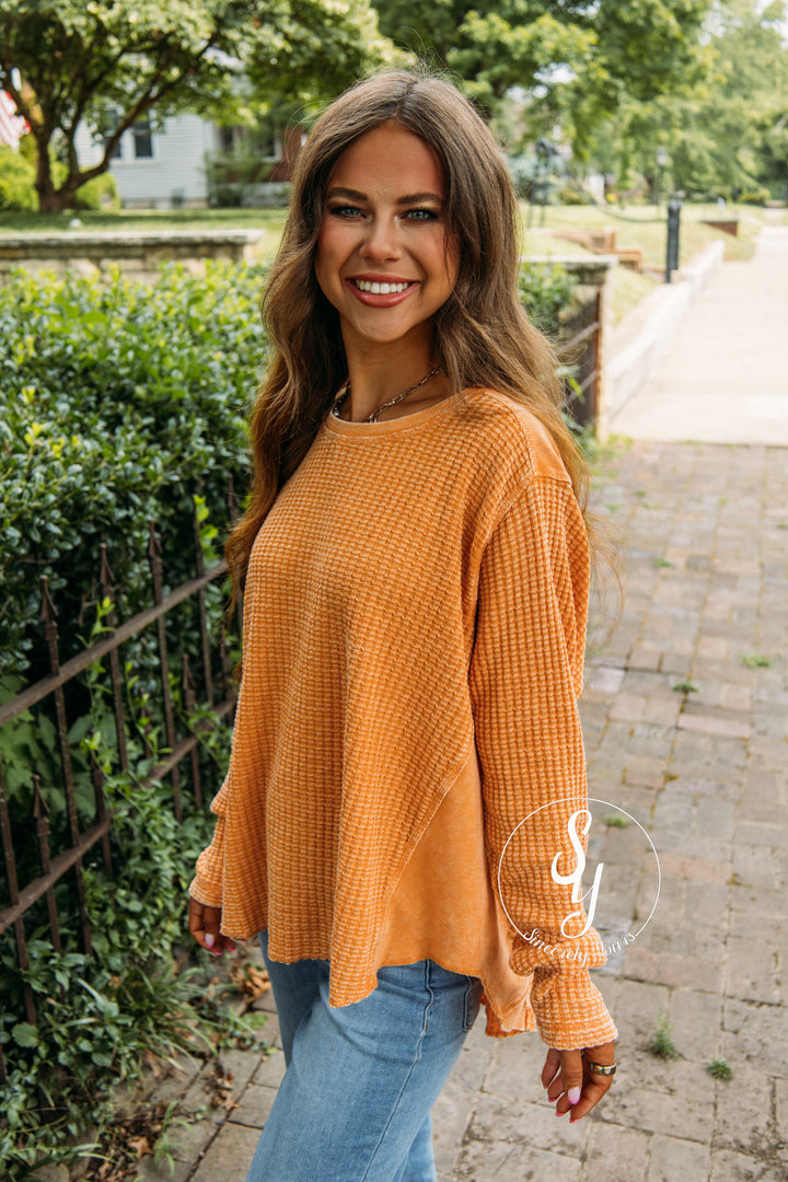 Whisper Cool Top - Tangerine