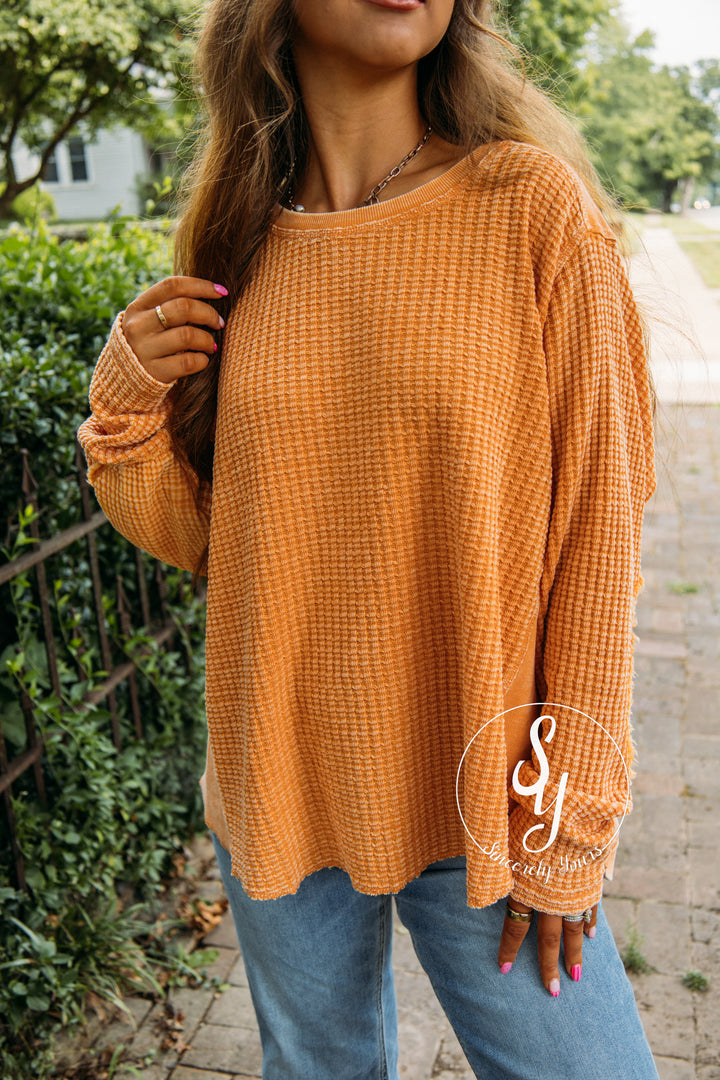 Whisper Cool Top - Tangerine