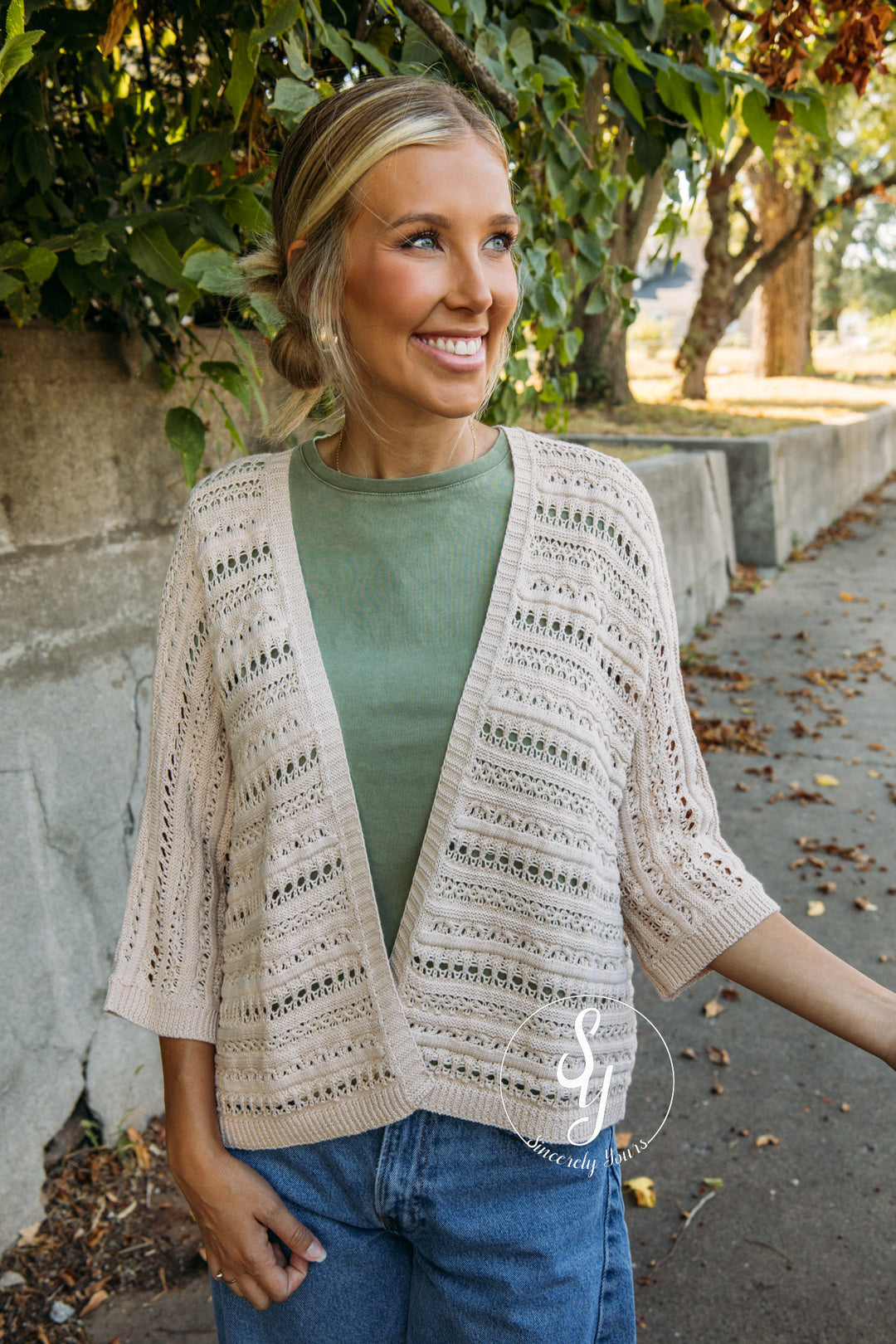 Pearson Cardigan - Natural