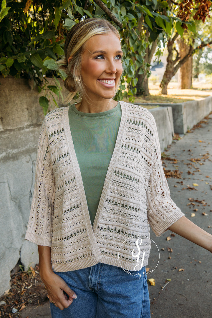 Pearson Cardigan - Natural