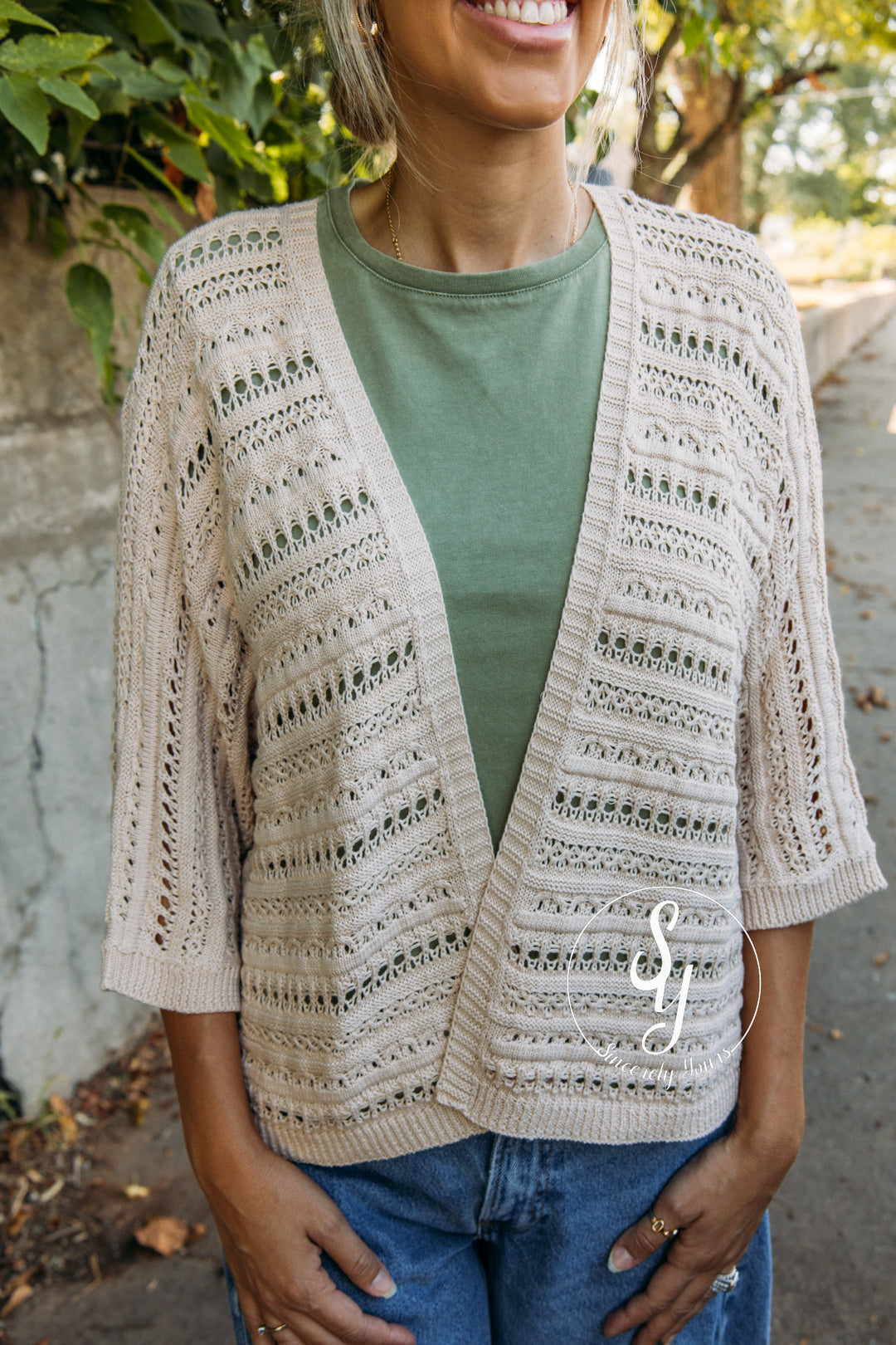 Pearson Cardigan - Natural