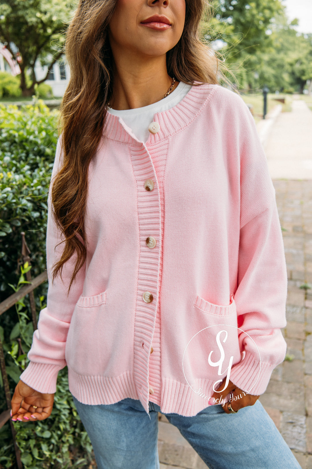Pretty In Pink Cardigan - Ballet