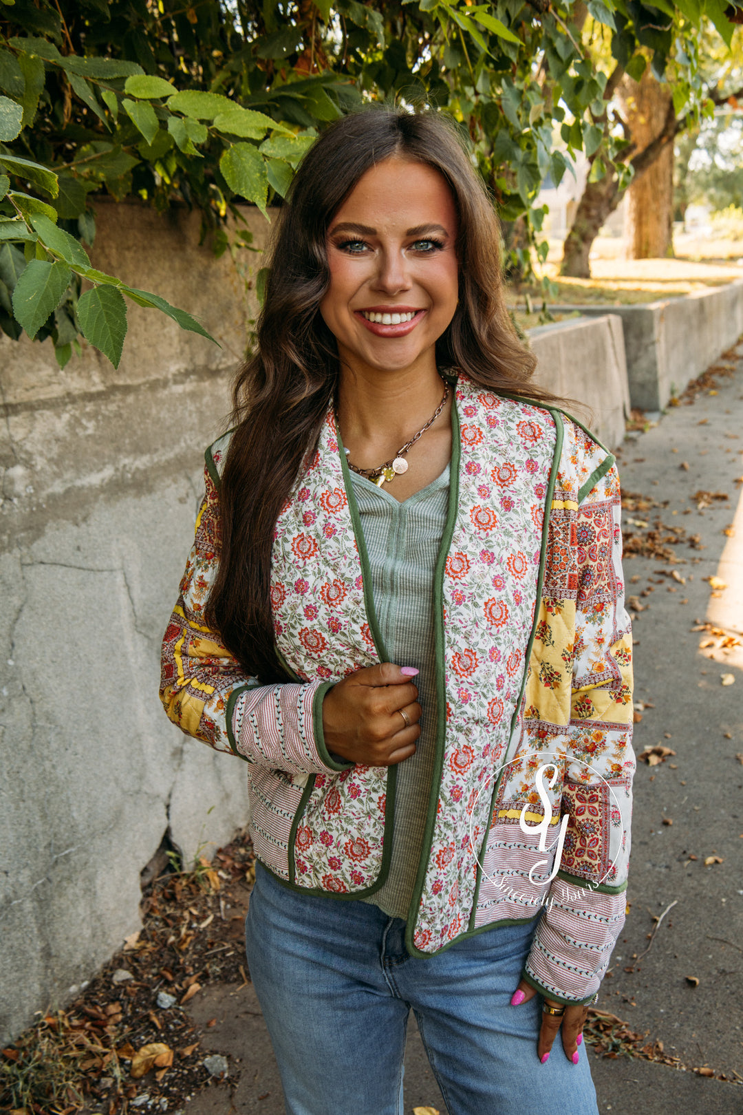 Just Because Jacket - Red Mustard