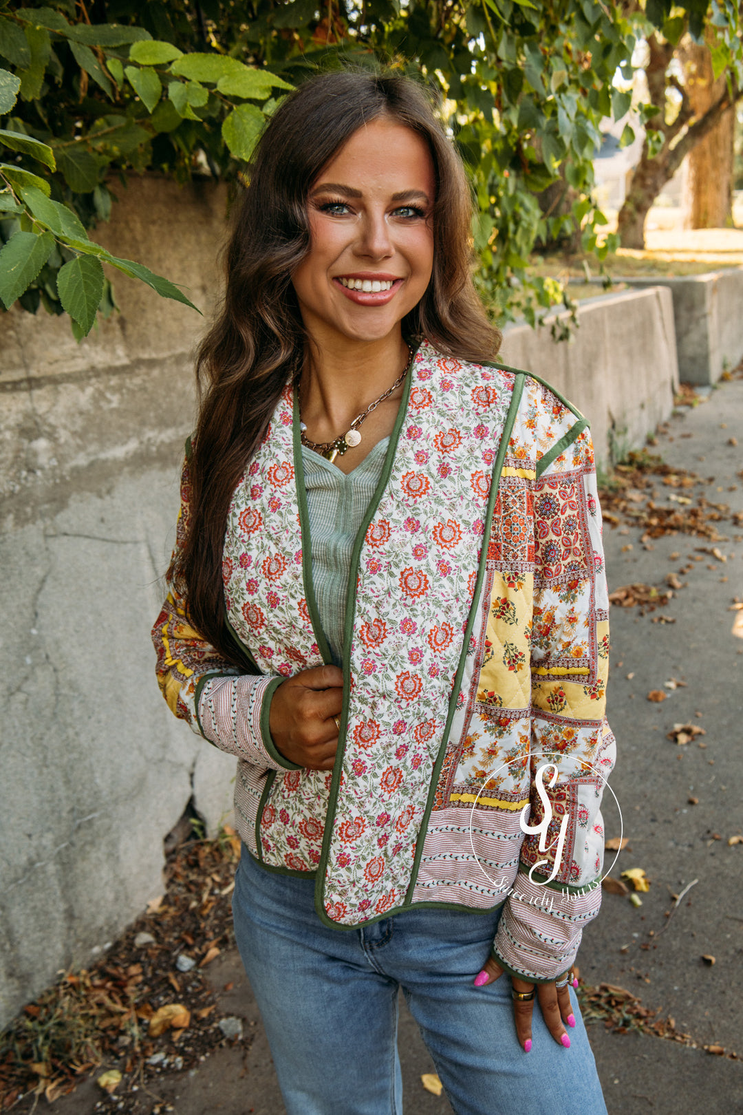 Just Because Jacket - Red Mustard