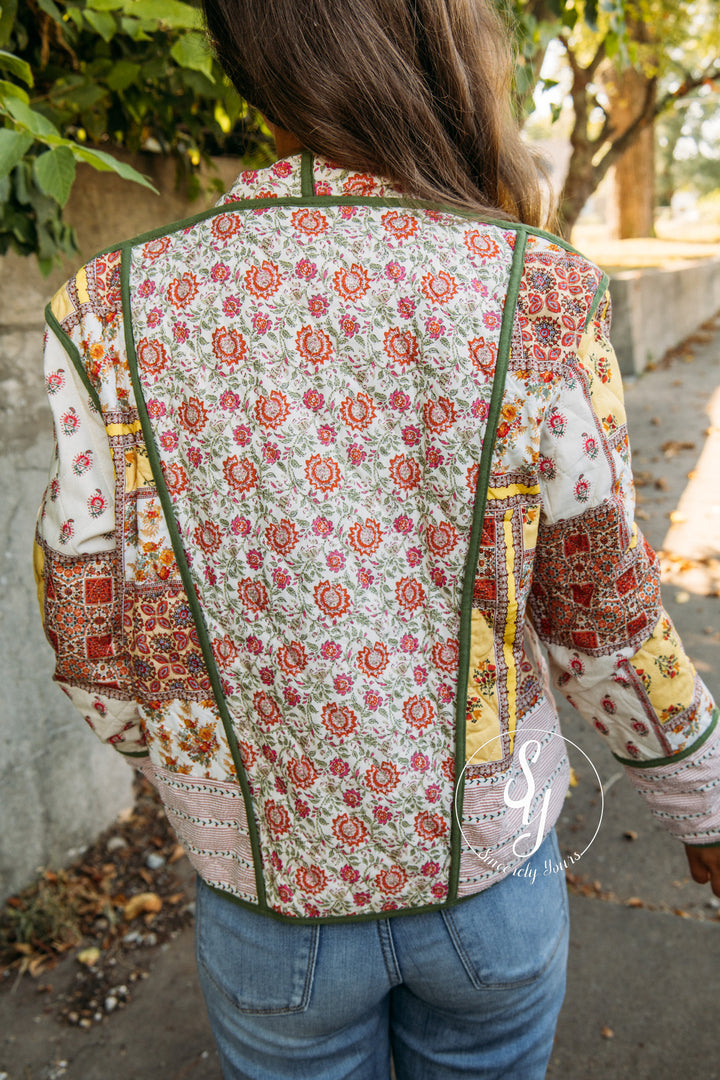 Just Because Jacket - Red Mustard