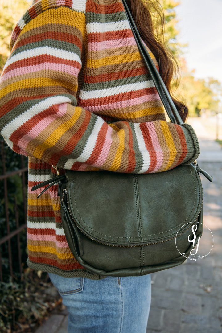 Miss Pretty Purse - Dark Basil