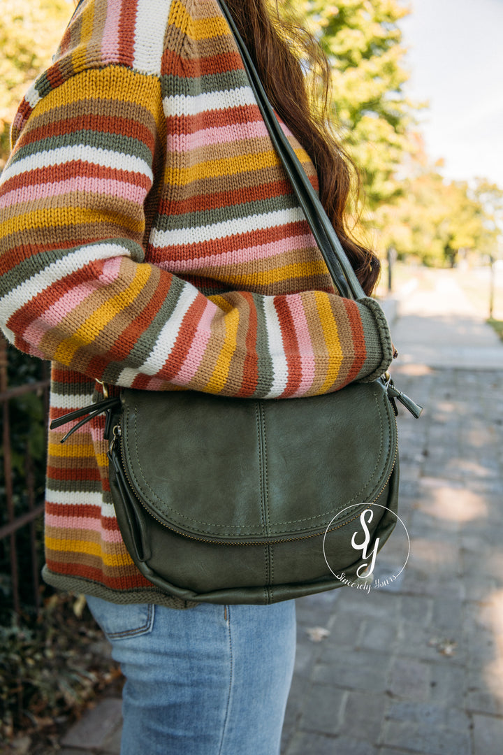 Miss Pretty Purse - Dark Basil