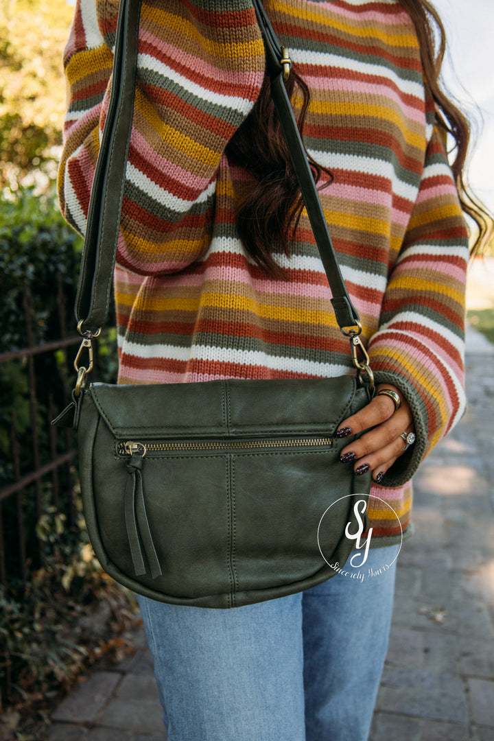 Miss Pretty Purse - Dark Basil