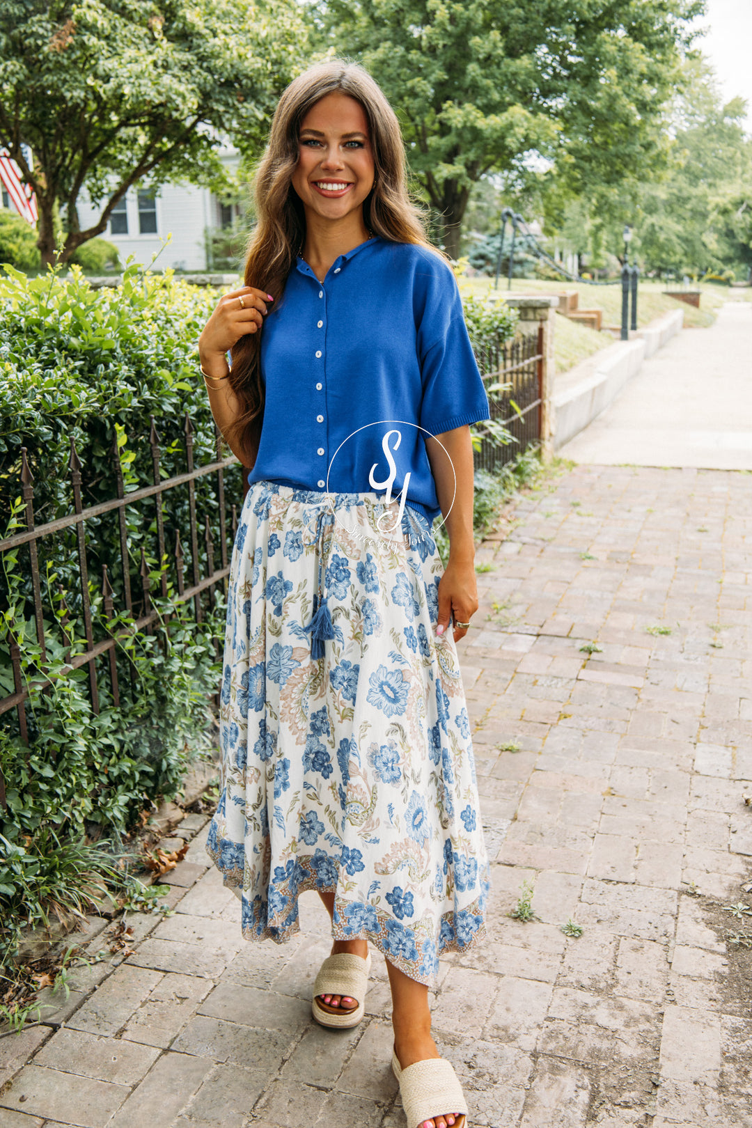 First Pick Skirt - Blue Bell