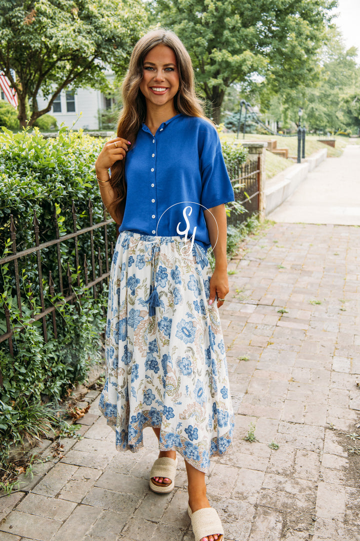 First Pick Skirt - Blue Bell