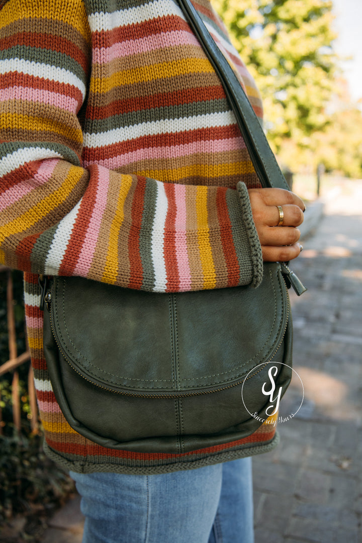 Miss Pretty Purse - Dark Basil