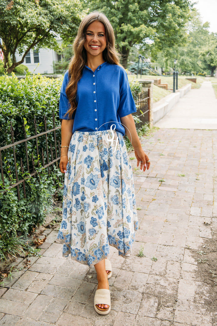 First Pick Skirt - Blue Bell