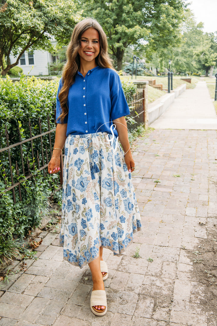 First Pick Skirt - Blue Bell