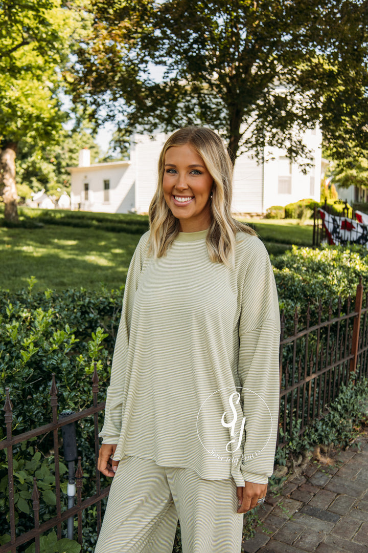 Breezy Air Top - Sage