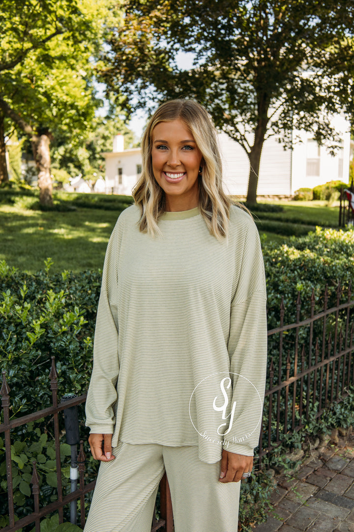 Breezy Air Top - Sage
