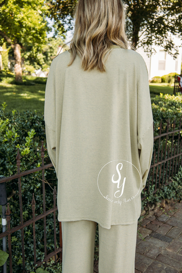 Breezy Air Top - Sage