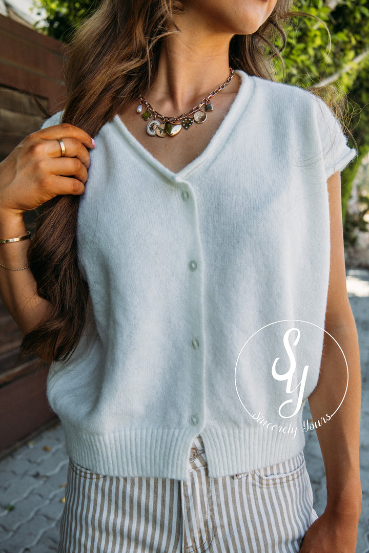 Softly Sweet Sweater - Cream
