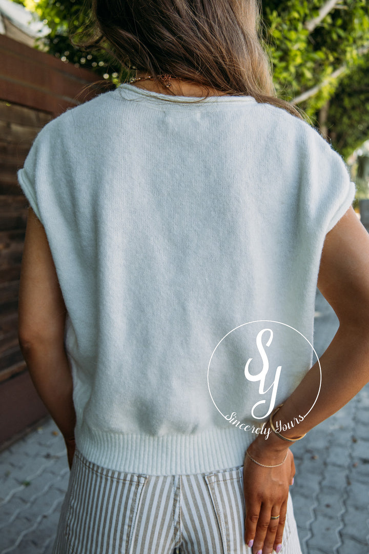 Softly Sweet Sweater - Cream